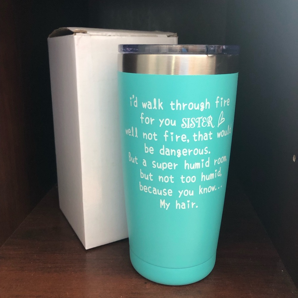 NEW..For Sister Thermal 16oz Thermal Mug